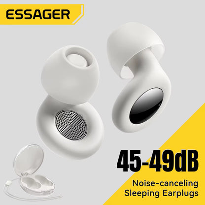 Noise Cancelling Ear Plugs for Sleeping Soft Silicone Sleep Earplugs Noise Reduction Earbuds for Sleep Work Study Travel