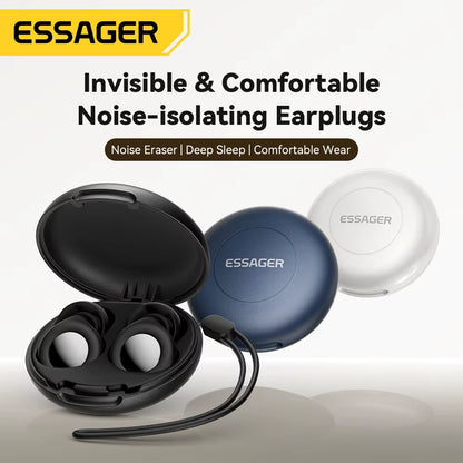 Noise Cancelling Ear Plugs for Sleeping Soft Silicone Sleep Earplugs Noise Reduction Earbuds for Sleep Work Study Travel