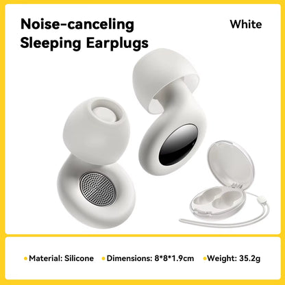 Noise Cancelling Ear Plugs for Sleeping Soft Silicone Sleep Earplugs Noise Reduction Earbuds for Sleep Work Study Travel